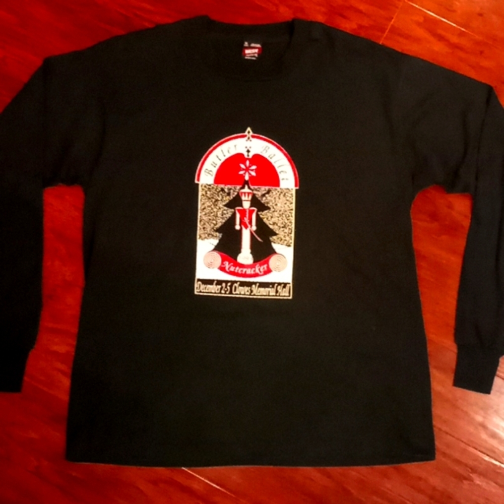 Vintage 90s best LS tee Butler University sz XL